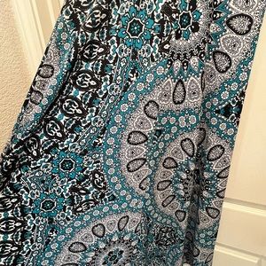 Boho maxi skirt by Johnny L